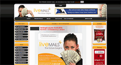 Desktop Screenshot of live-mails.de
